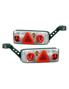 Piloto trasero remolque triangulo cuerno Led Hibrido Kögel