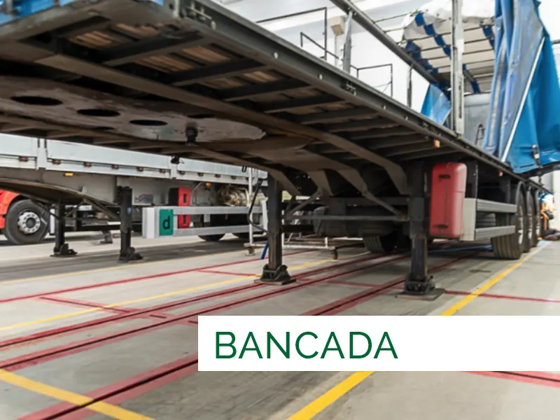 Bancada para reparacion de vehiculos